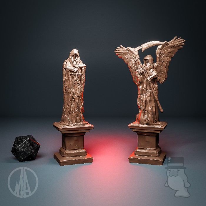 Statues Lost Souls Monolith Arts Mini Manatee New Zealand